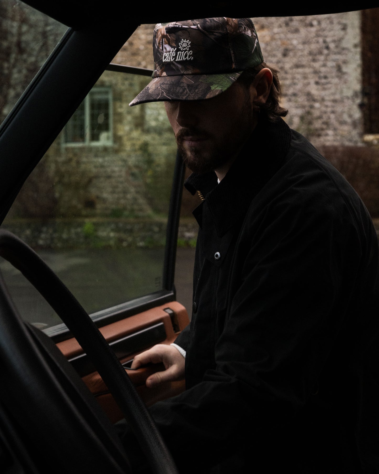 Field Cap – Woodland Camo