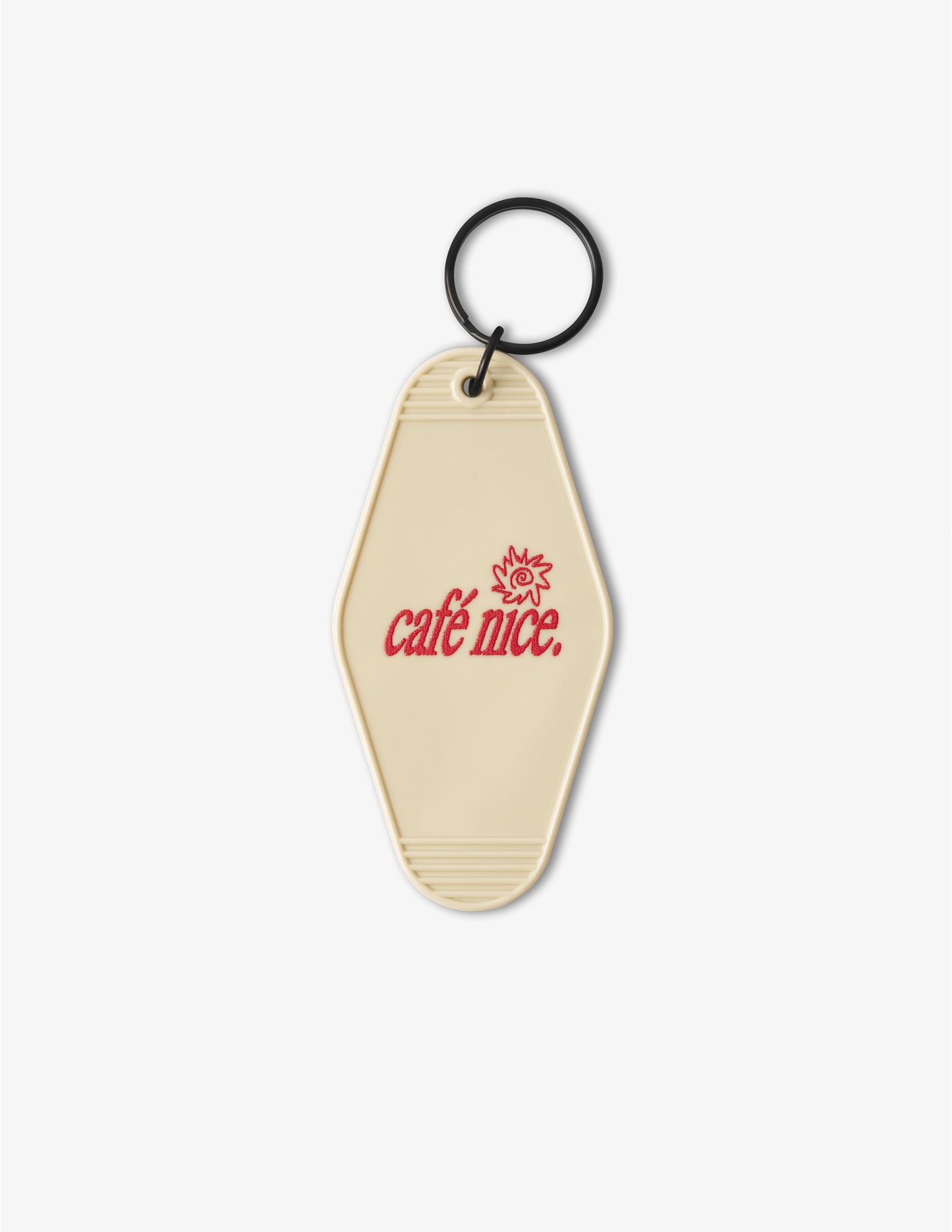 Café Nice Hotel Key Tag – Off-White